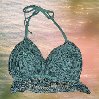 Xhilaration Crochet Halter Top