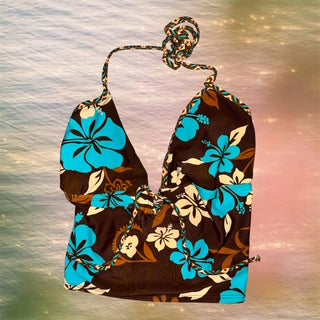 Y2K Tropical Swim Top