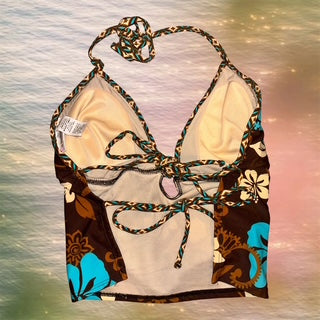 Y2K Tropical Swim Top