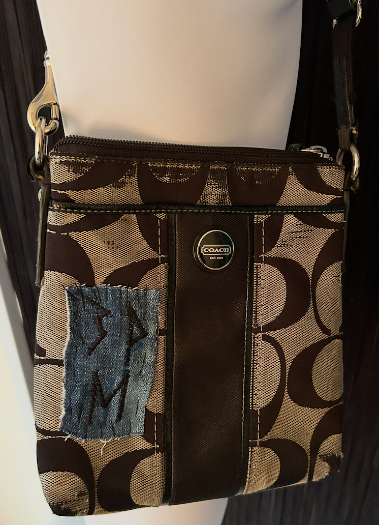 3PM Clothing 1/1 Coach Upcycled Patchwork Purse